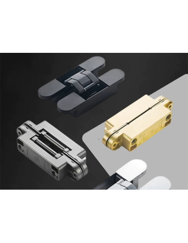 Charnière de porte moderne en alliage de zinc