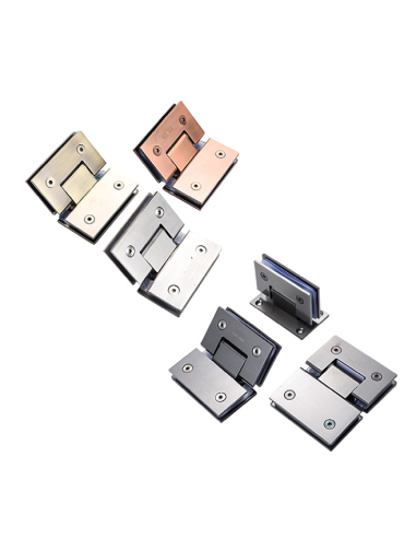 Charnière douche pivotante inox 304