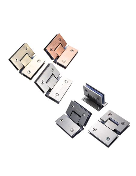 Charnière douche pivotante inox 304