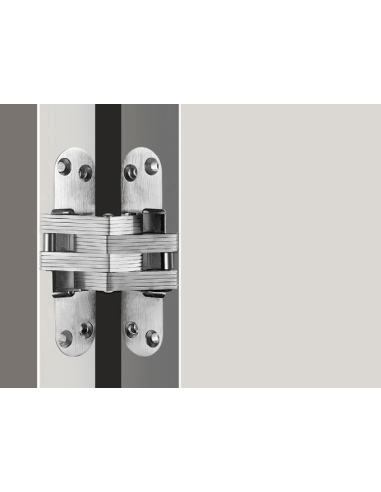 Charnière invisible robuste réglable 180°