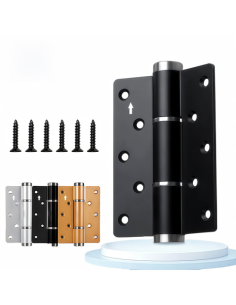 Charnières de porte hydrauliques avec amortissement