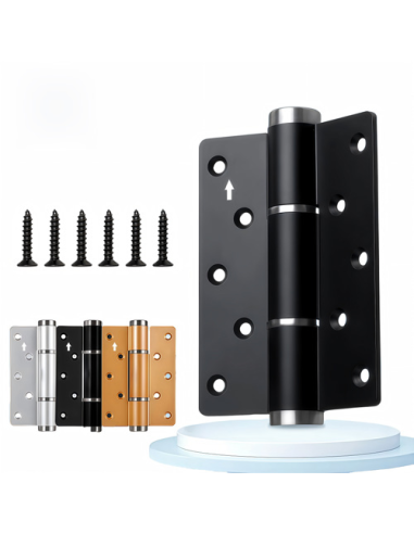 Charnières de porte hydrauliques avec amortissement