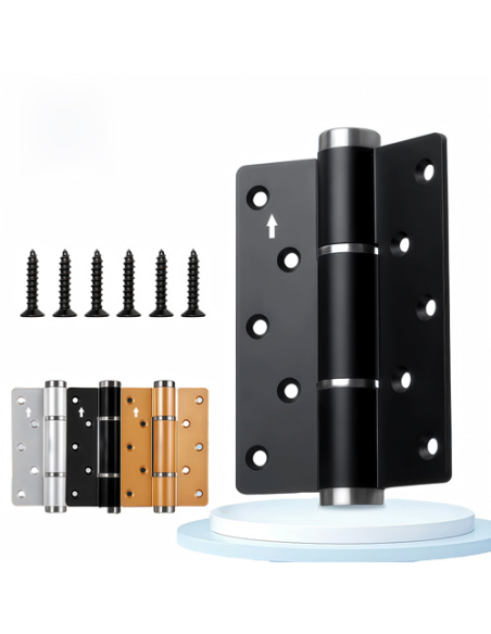 Charnières de porte hydrauliques avec amortissement