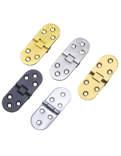 Charnières encastrées en alliage de zinc