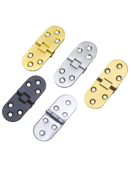 Charnières encastrées en alliage de zinc