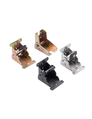 Charnières pliantes 90° en fer haute qualité