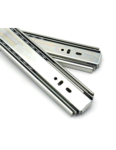 Glissière latérale 3 volets en alliage de zinc