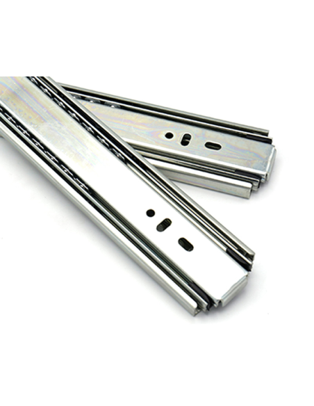 Glissière latérale 3 volets en alliage de zinc