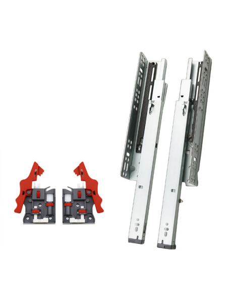 HydroSlide Full - Glissière sous-montée extension totale