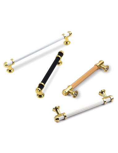 Poignée luxe Or/Noir design premium