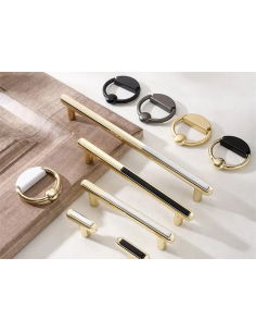 Poignée push-bar pour porte en verre