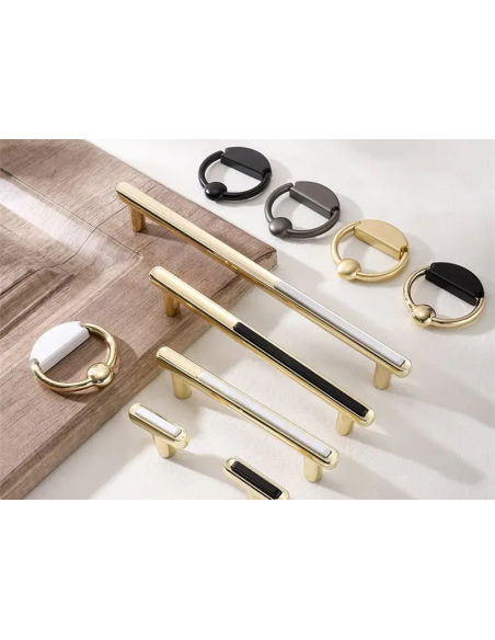 Poignée push-bar pour porte en verre