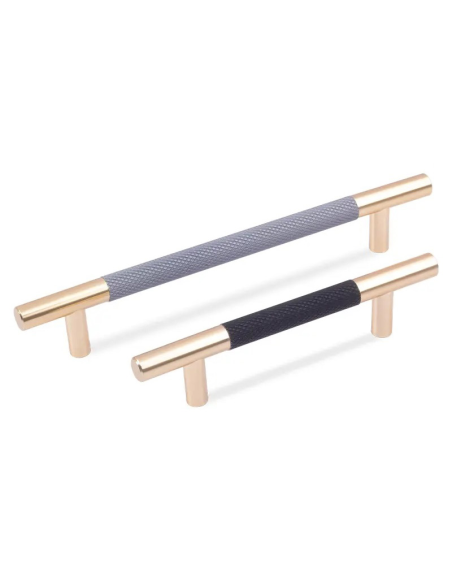 Poignée T-bar aluminium pour meubles