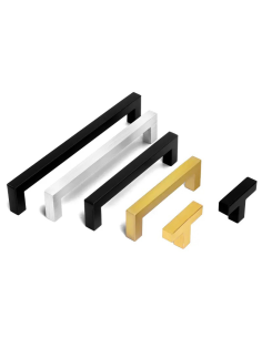 Poignées inox pour meubles et cuisine