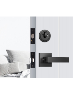 Serrure poignée inox