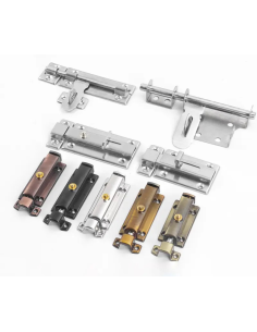 Serrure pêne dormant inox forme U