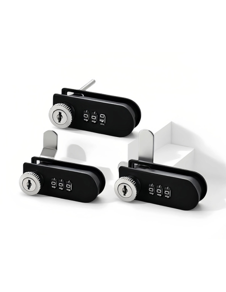 Serrure à combinaison 3 chiffres