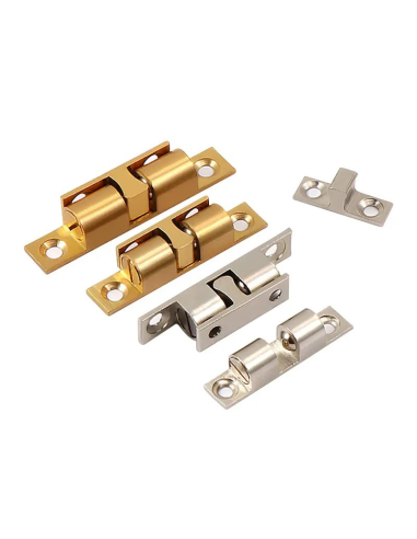 Loquet double bille laiton