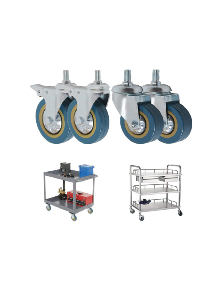 Roulette 2T pour chariots