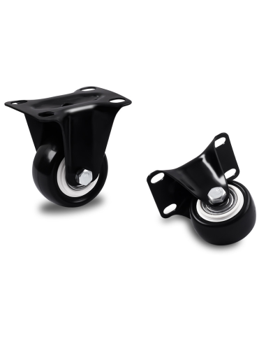 Roues pour mobilier médical