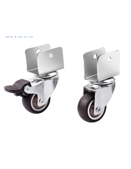 Roue universelle silencieuse multi-usage