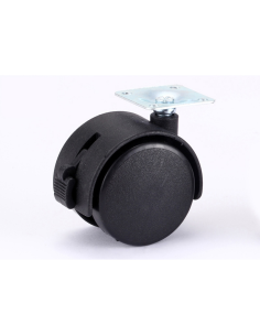 Roue inox pour chariots et fauteuils