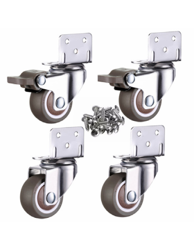 Roue à ressort ultra-robuste en caoutchouc