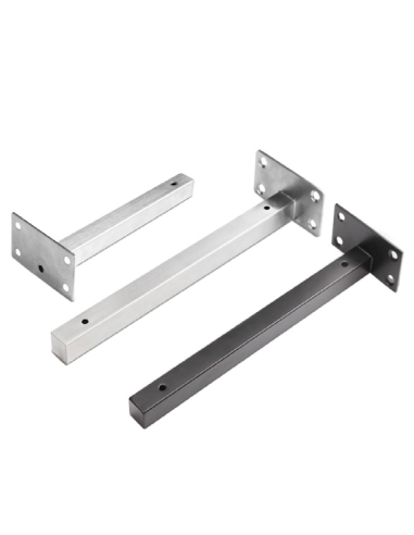 Supports d’étagère flottante en inox