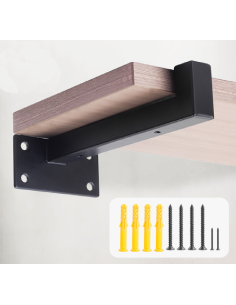 Support mural décoratif style farmhouse