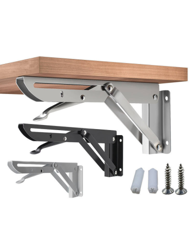 Équerre murale pliante en métal